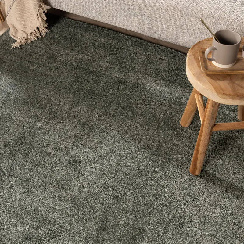 Waschbarer Teppich - Clean Grün