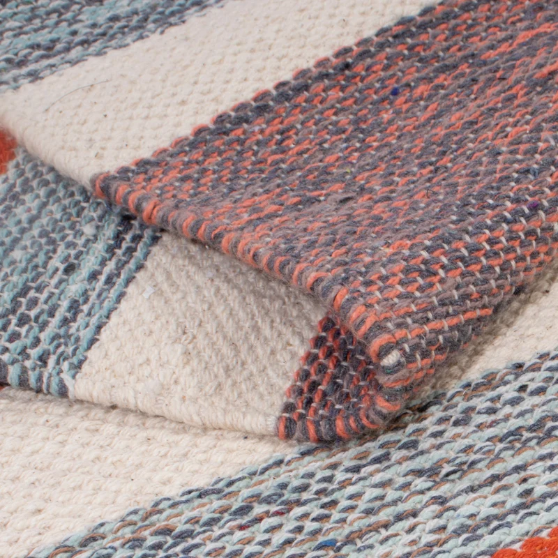 Kelim Modern Teppich 70x150cm - mehrfarbig