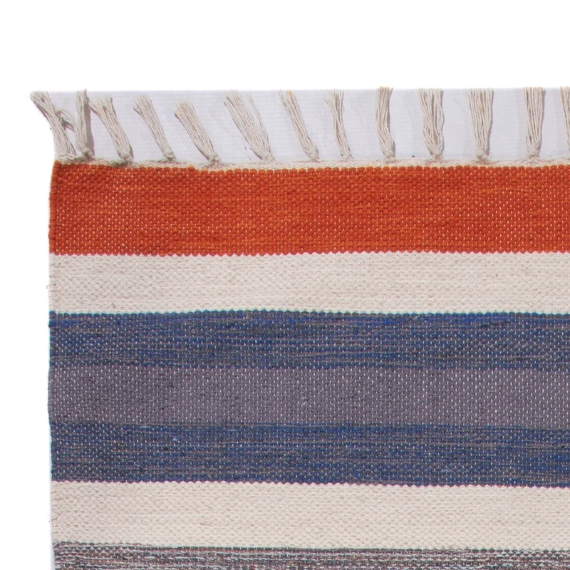 Kelim Modern Teppich 70x150cm - mehrfarbig