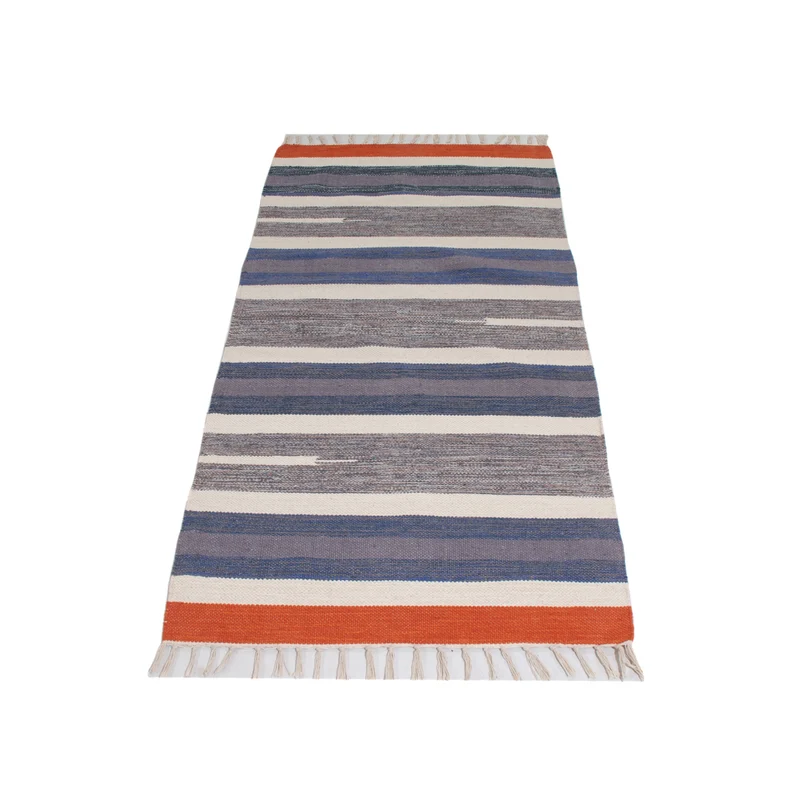 Kelim Modern Teppich 70x150cm - mehrfarbig