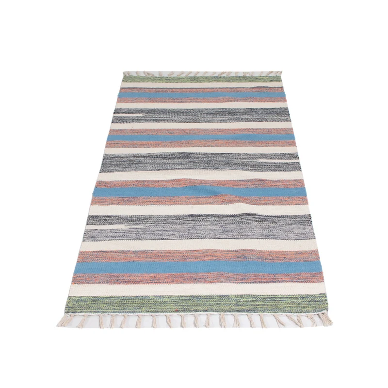 Kelim Modern Teppich 70x150cm - mehrfarbig