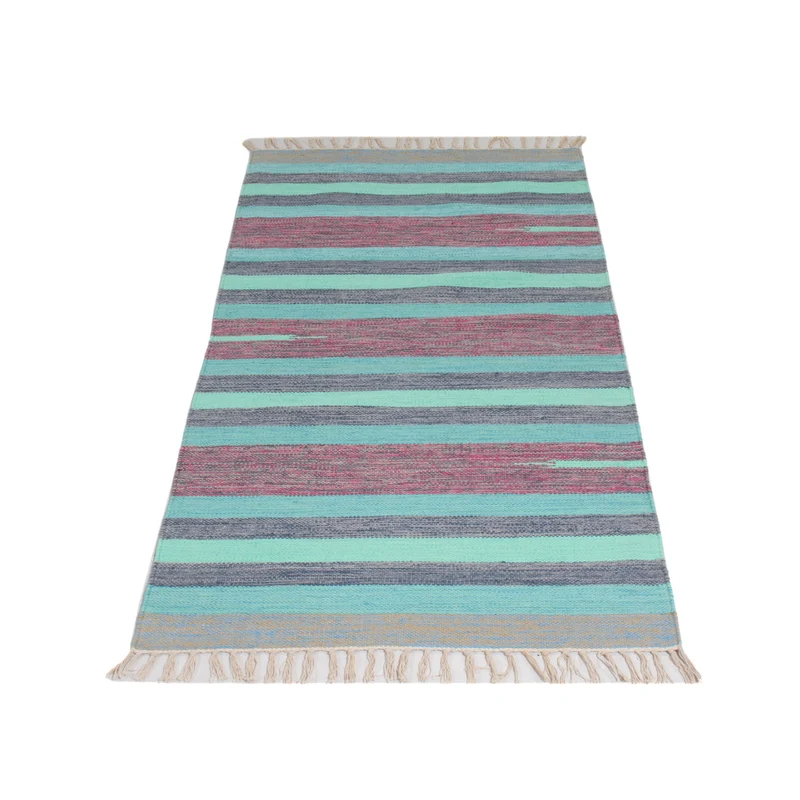 Kelim Modern Teppich 70x150cm - mehrfarbig