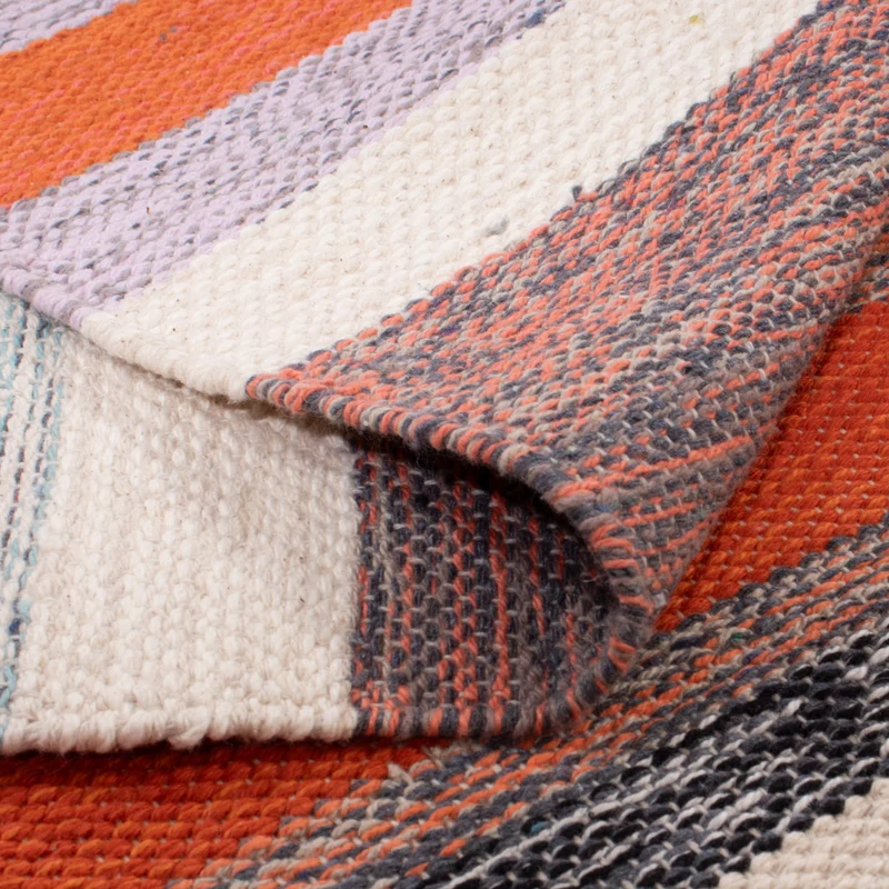 Kelim Modern Teppich 70x150cm - mehrfarbig