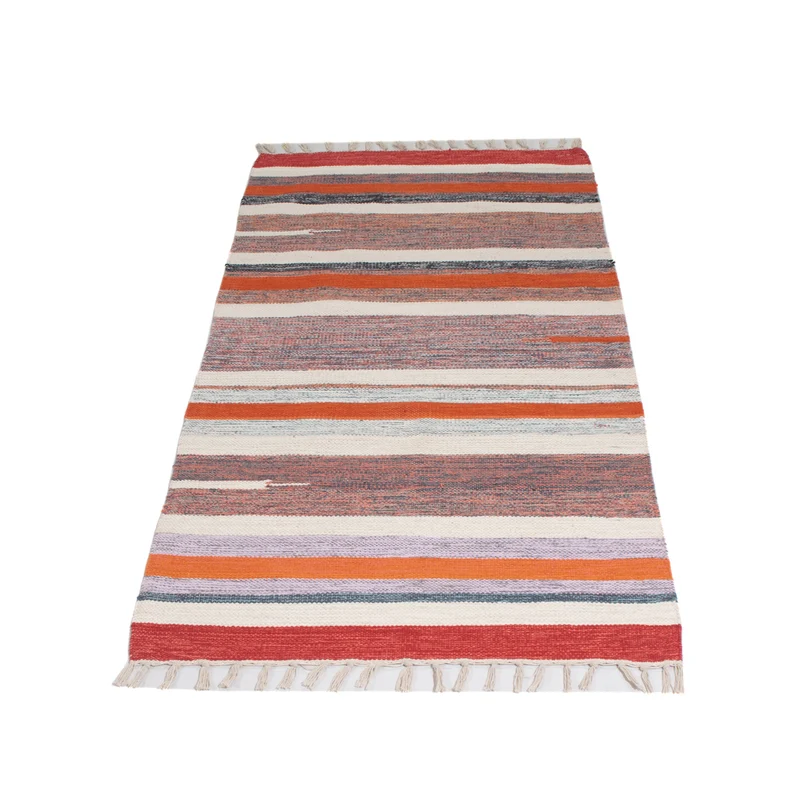 Kelim Modern Teppich 70x150cm - mehrfarbig