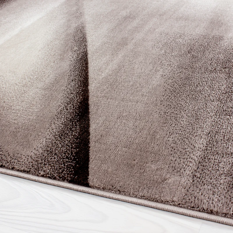 Carpettex Kurzflor Teppich Modernes Muster Pflegeleicht