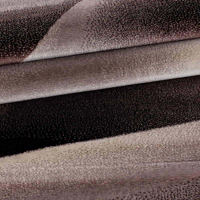 Carpettex Kurzflor Teppich Modernes Muster Pflegeleicht