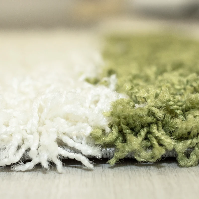 Carpettex Hochflor Teppich Shaggy Karo Weich Pflegeleicht
