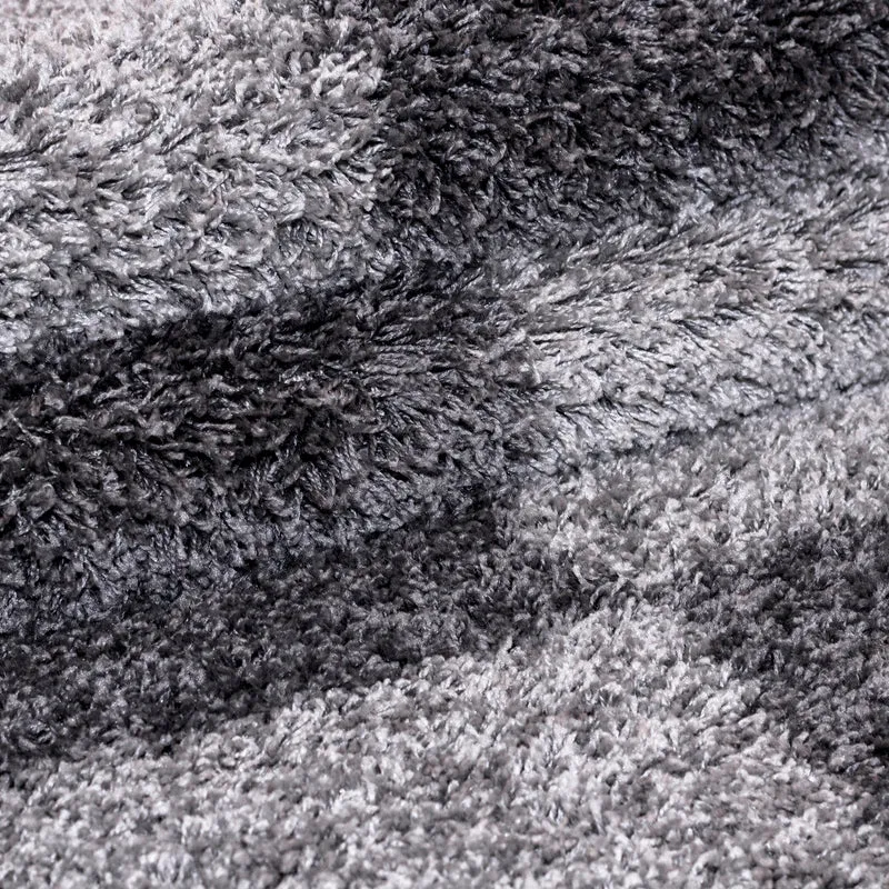 Carpettex Hochflor Teppich Shaggy Karo Weich Pflegeleicht