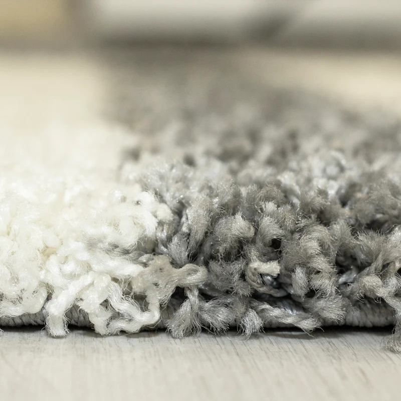 Carpettex Hochflor Teppich Shaggy Karo Weich Pflegeleicht