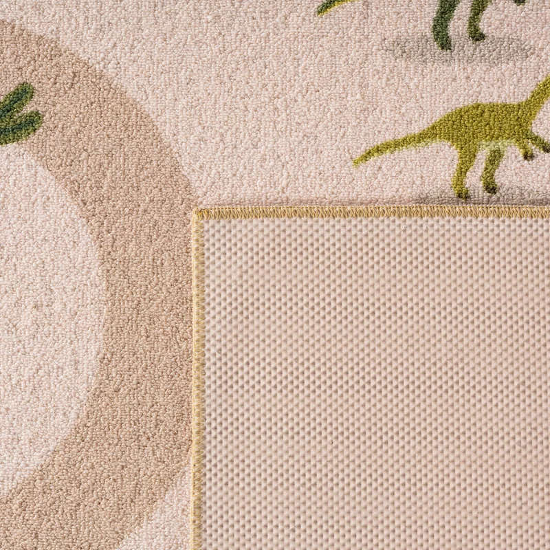 Carpettex Kinderteppich Dinosaurier Dino Straßen Spielteppich