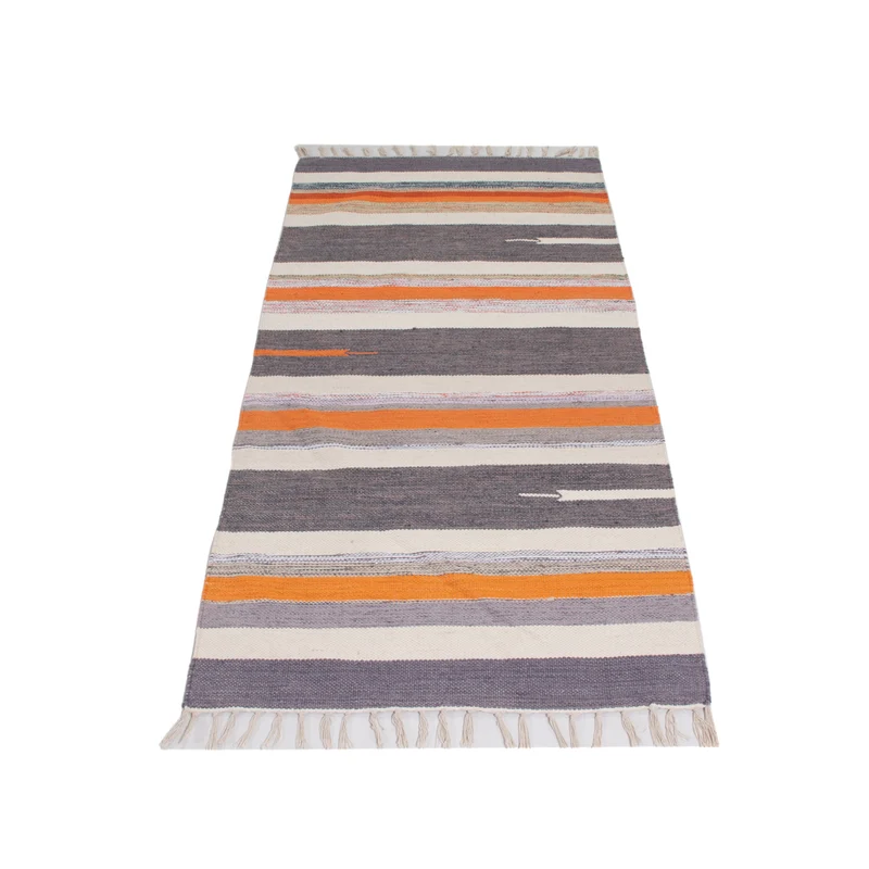 Kelim Modern Teppich 70x150cm - mehrfarbig