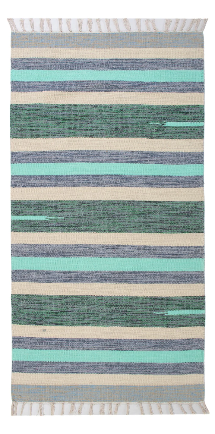 Kelim Modern Teppich 70x150cm - mehrfarbig