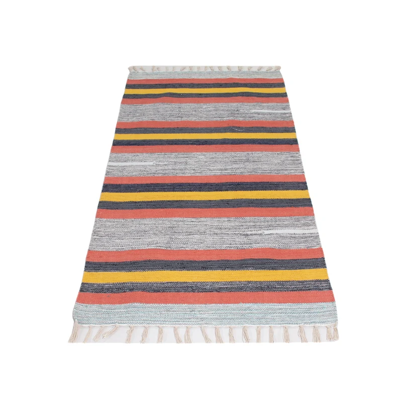 Kelim Modern Teppich 70x150cm - mehrfarbig