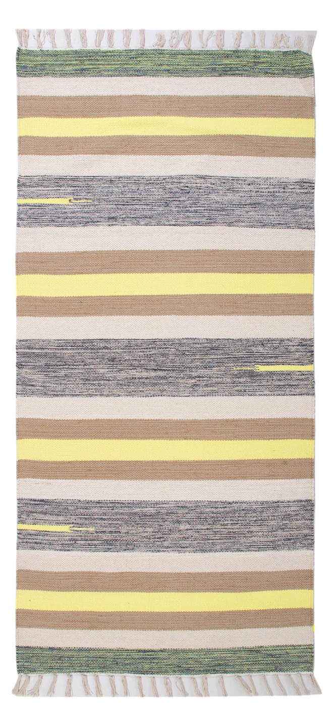 Kelim Modern Teppich 70x150cm - mehrfarbig