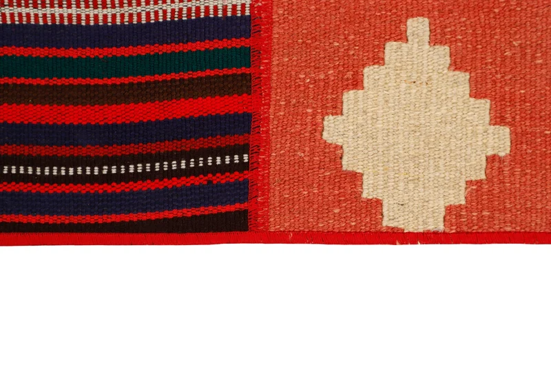 MY-RUG Teppich "Modern Patchwork " Geometrische Muster, Handgeknüpft