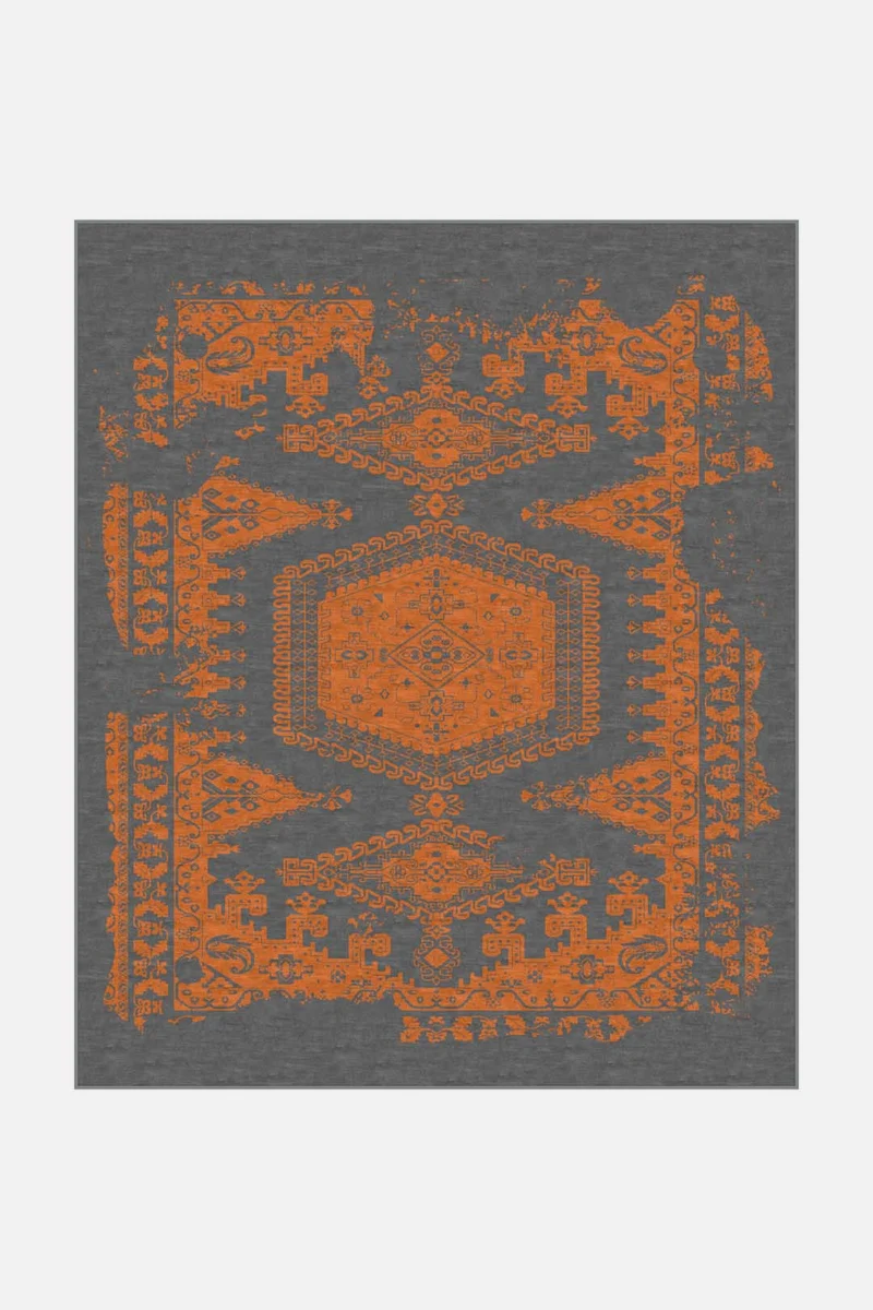 Lynn Orange Teppich