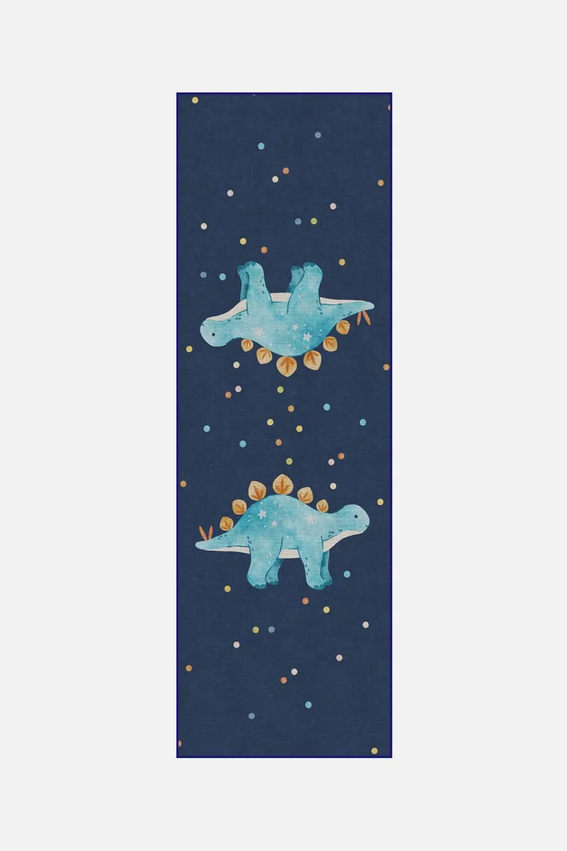 Konfetti Blau Teppich