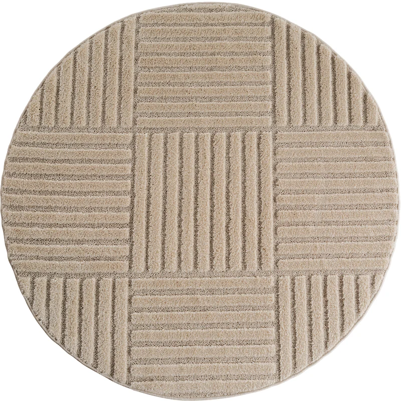 Carpettex Hochflor Teppich Skandi Boho Hoch-Tief Shaggy