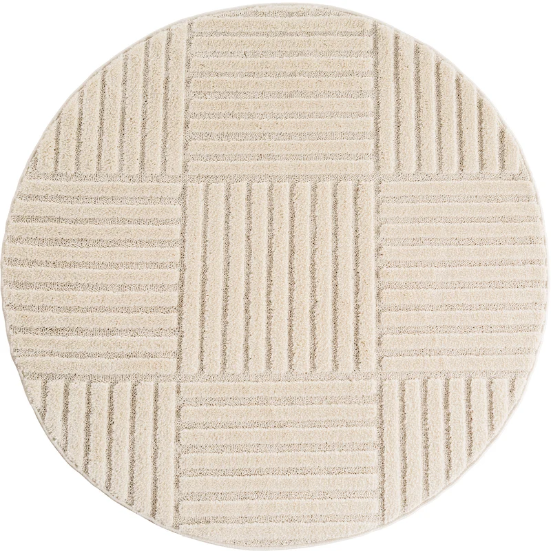 Carpettex Hochflor Teppich Skandi Boho Hoch-Tief Shaggy