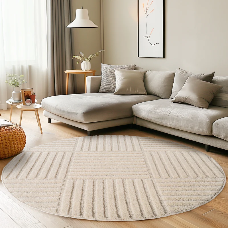 Carpettex Hochflor Teppich Skandi Boho Hoch-Tief Shaggy