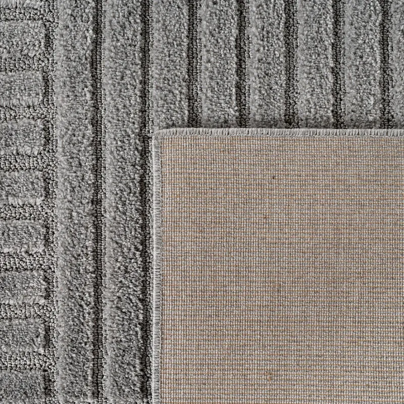Carpettex Hochflor Teppich Skandi Boho Hoch-Tief Shaggy
