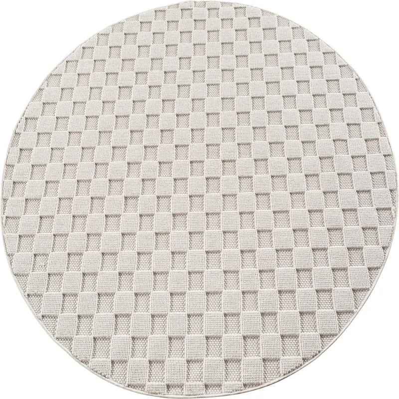 Carpettex Bouclé Teppich Schlingenflor Skandi Karo Weich