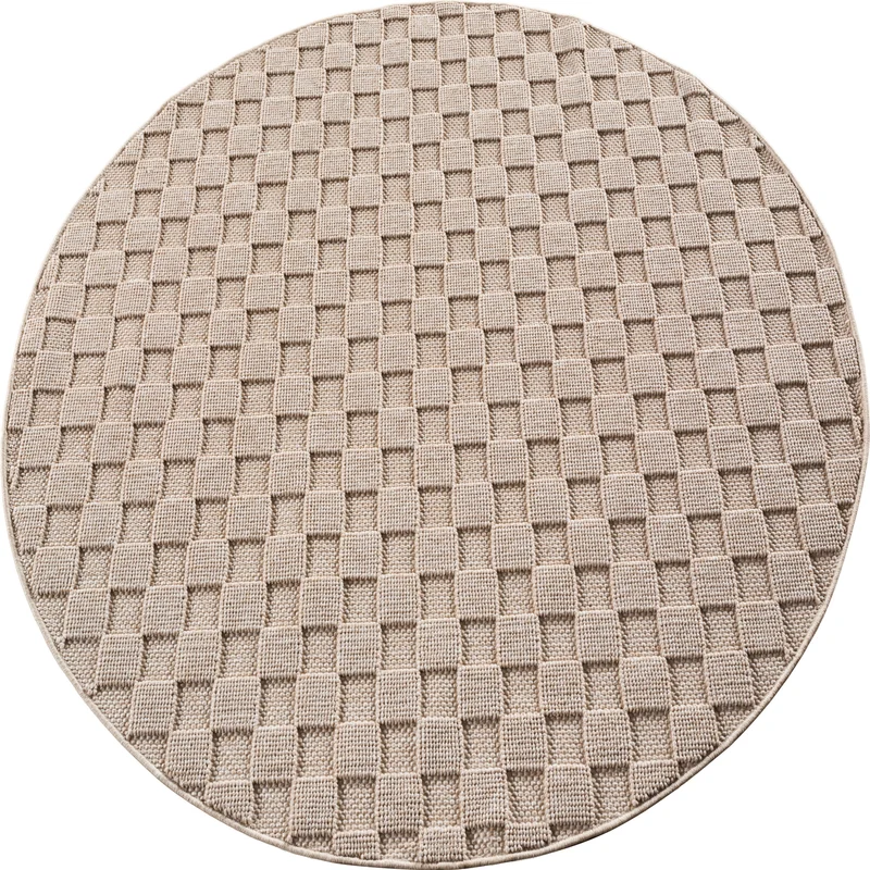 Carpettex Bouclé Teppich Schlingenflor Skandi Karo Weich