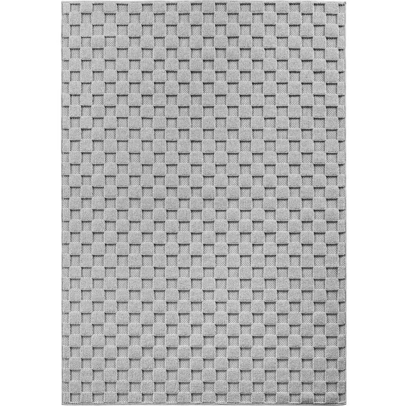 Carpettex Bouclé Teppich Schlingenflor Skandi Karo Weich
