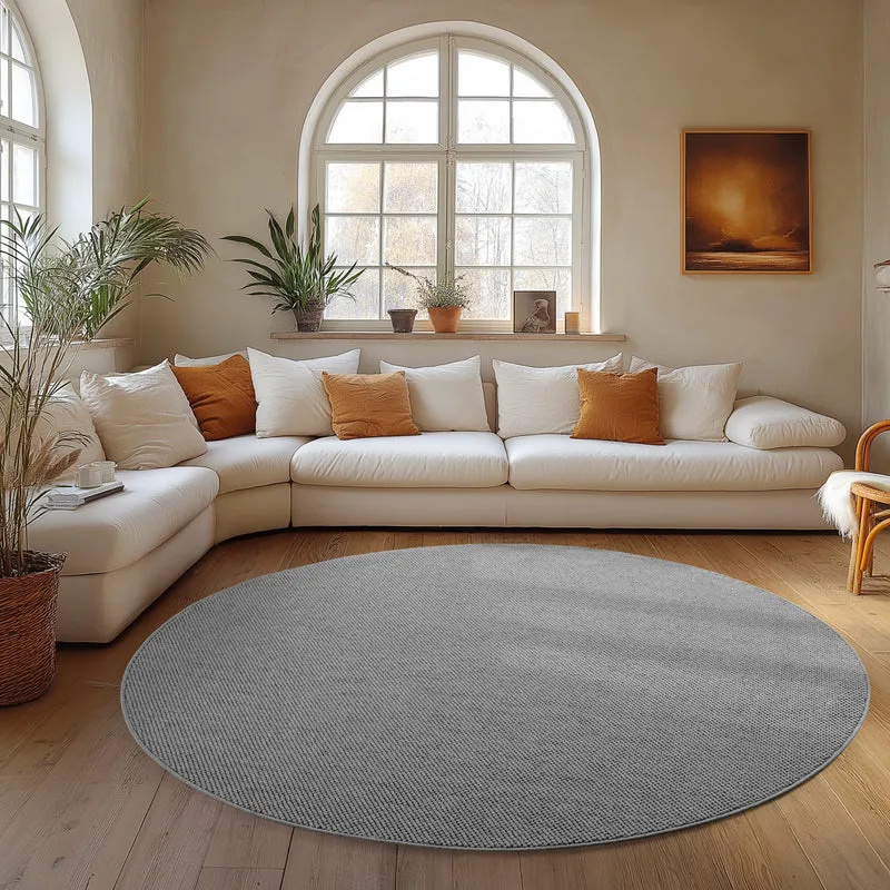 Carpettex Bouclé Teppich Schlingenflor Skandi Einfarbig Weich