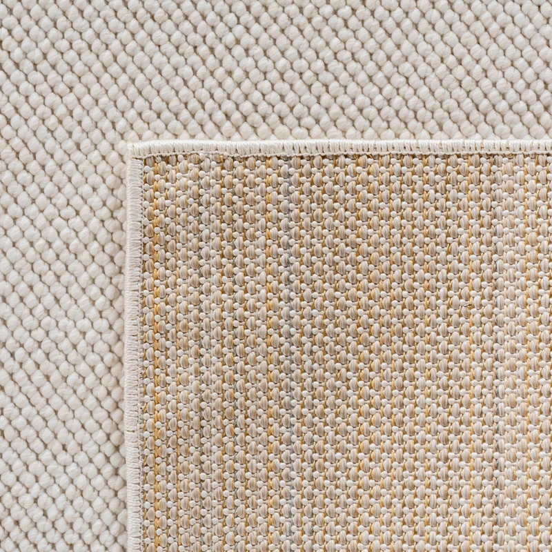 Carpettex Bouclé Teppich Schlingenflor Skandi Einfarbig Weich
