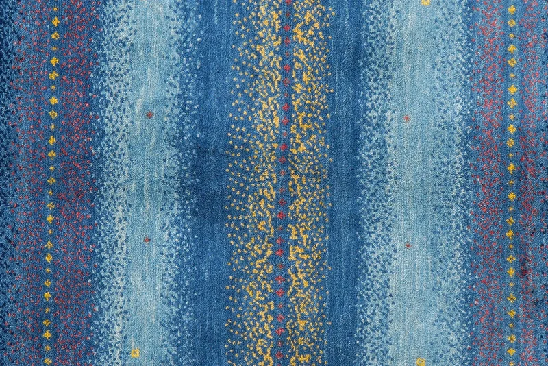 Rizbaf · Handgeknüpft – Blau, 204x149 cm