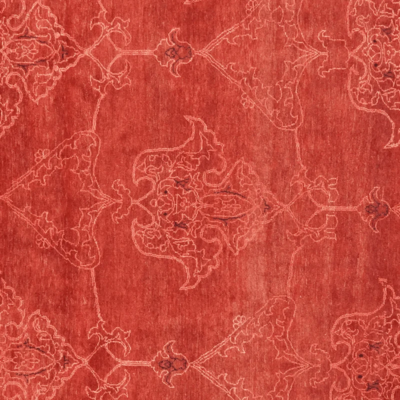 Rizbaf · Handgeknüpft – Rot, 364x270 cm