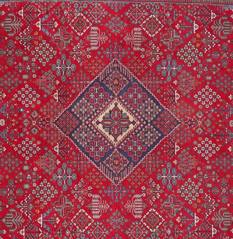Khosrowabad · Handgeknüpft – Rot, 368x274 cm