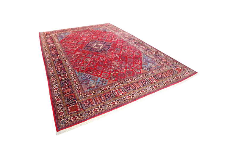 Khosrowabad · Handgeknüpft – Rot, 368x274 cm