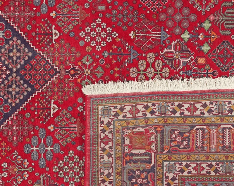 Khosrowabad · Handgeknüpft – Rot, 368x274 cm