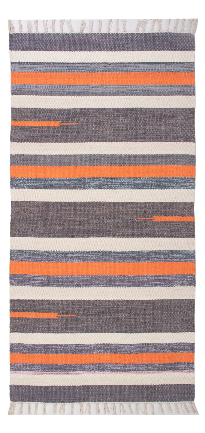 Kelim Modern Teppich 70x150cm - mehrfarbig