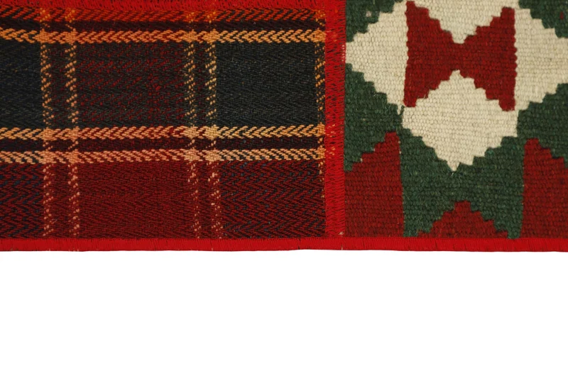 MY-RUG Teppich "Modern Patchwork " Geometrische Muster, Handgeknüpft