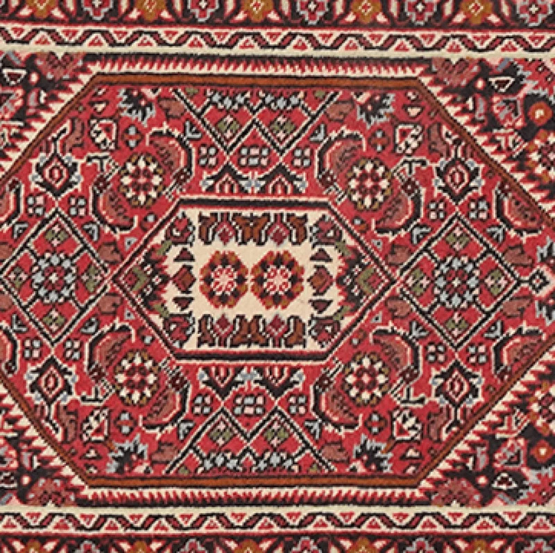 Bidjar Zandjan · Handgeknüpft – Blau, 63x44 cm
