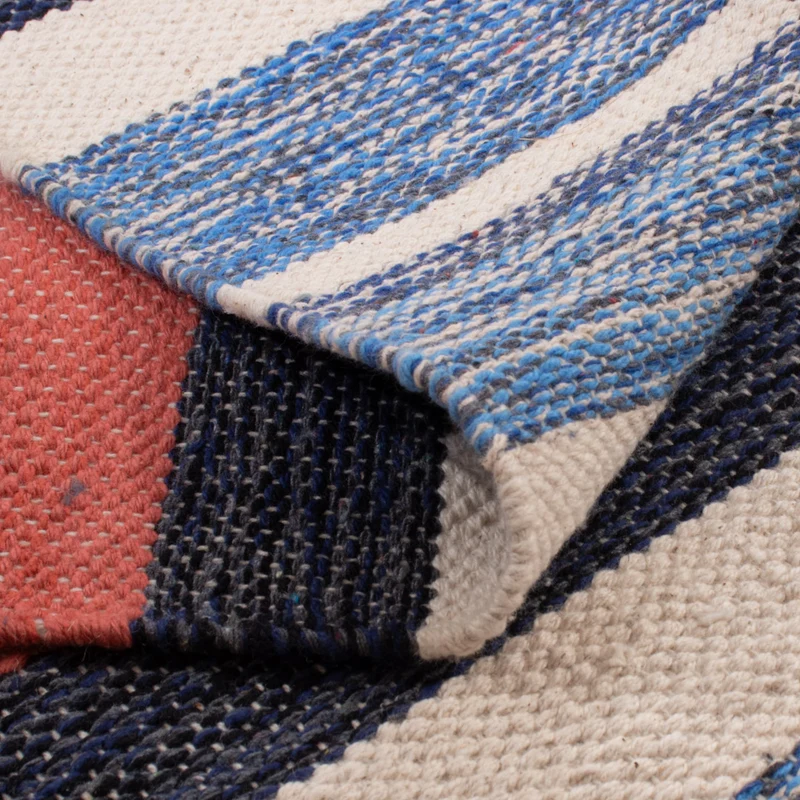 Kelim Modern Teppich 70x150cm - mehrfarbig