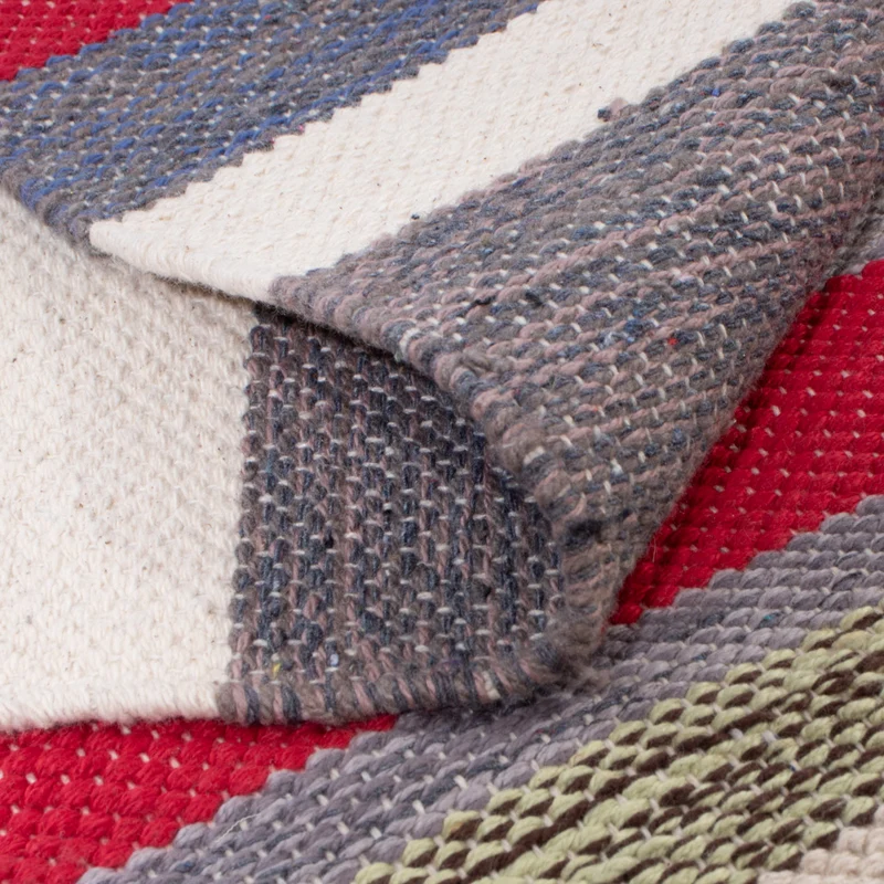 Kelim Modern Teppich 70x150cm - mehrfarbig