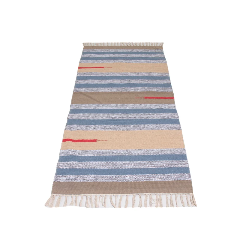 Kelim Modern Teppich 70x150cm - mehrfarbig
