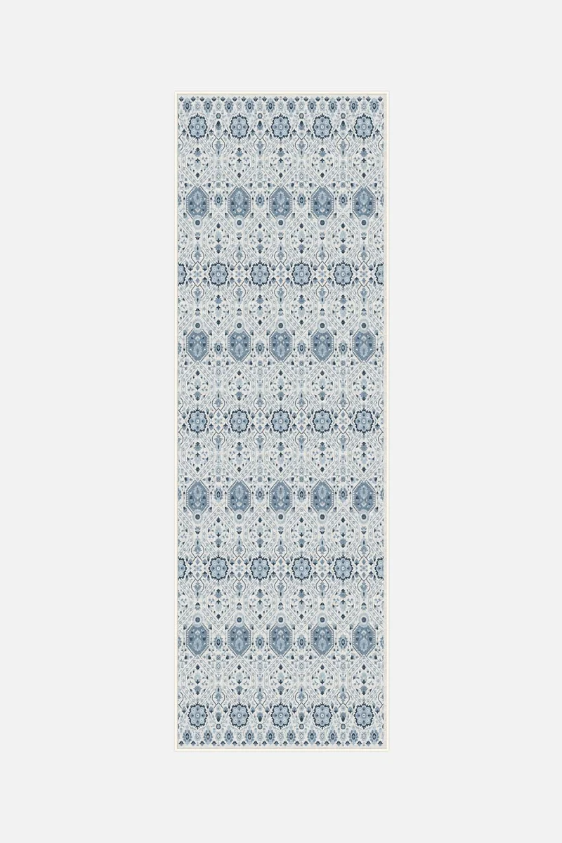 Hangi Blau Teppich