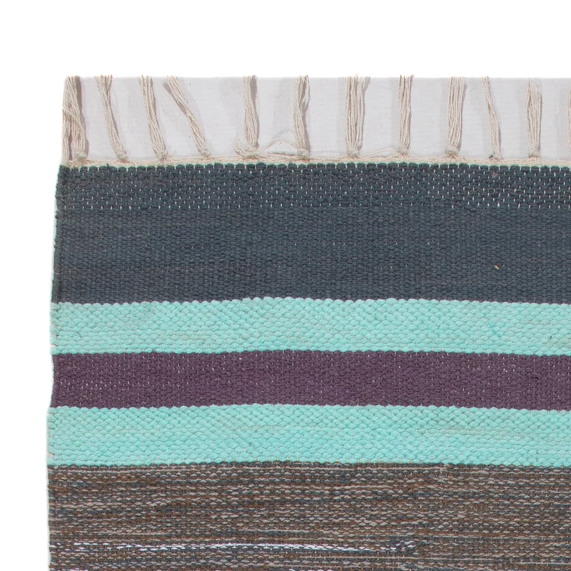 Kelim Modern Teppich 60x90cm - mehrfarbig