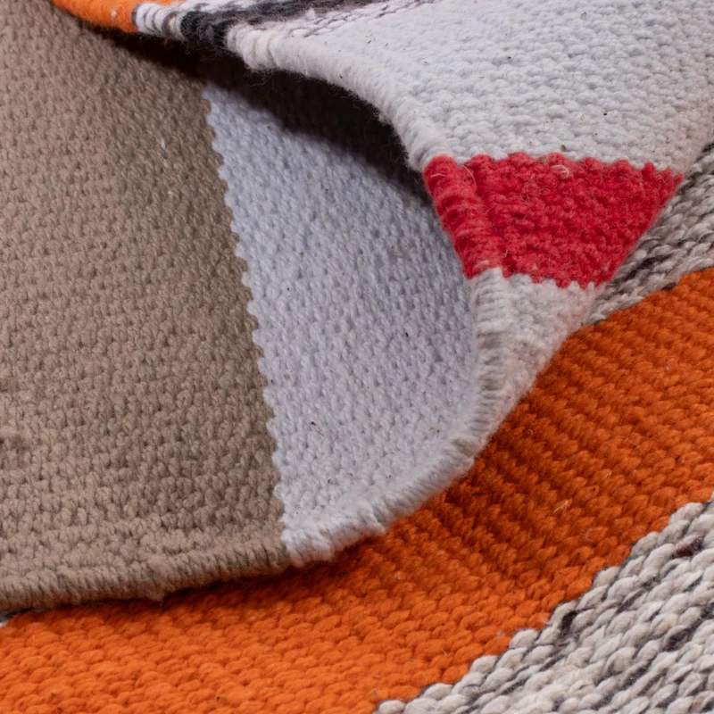 Kelim Modern Teppich 70x150cm - mehrfarbig