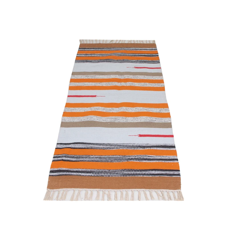 Kelim Modern Teppich 70x150cm - mehrfarbig