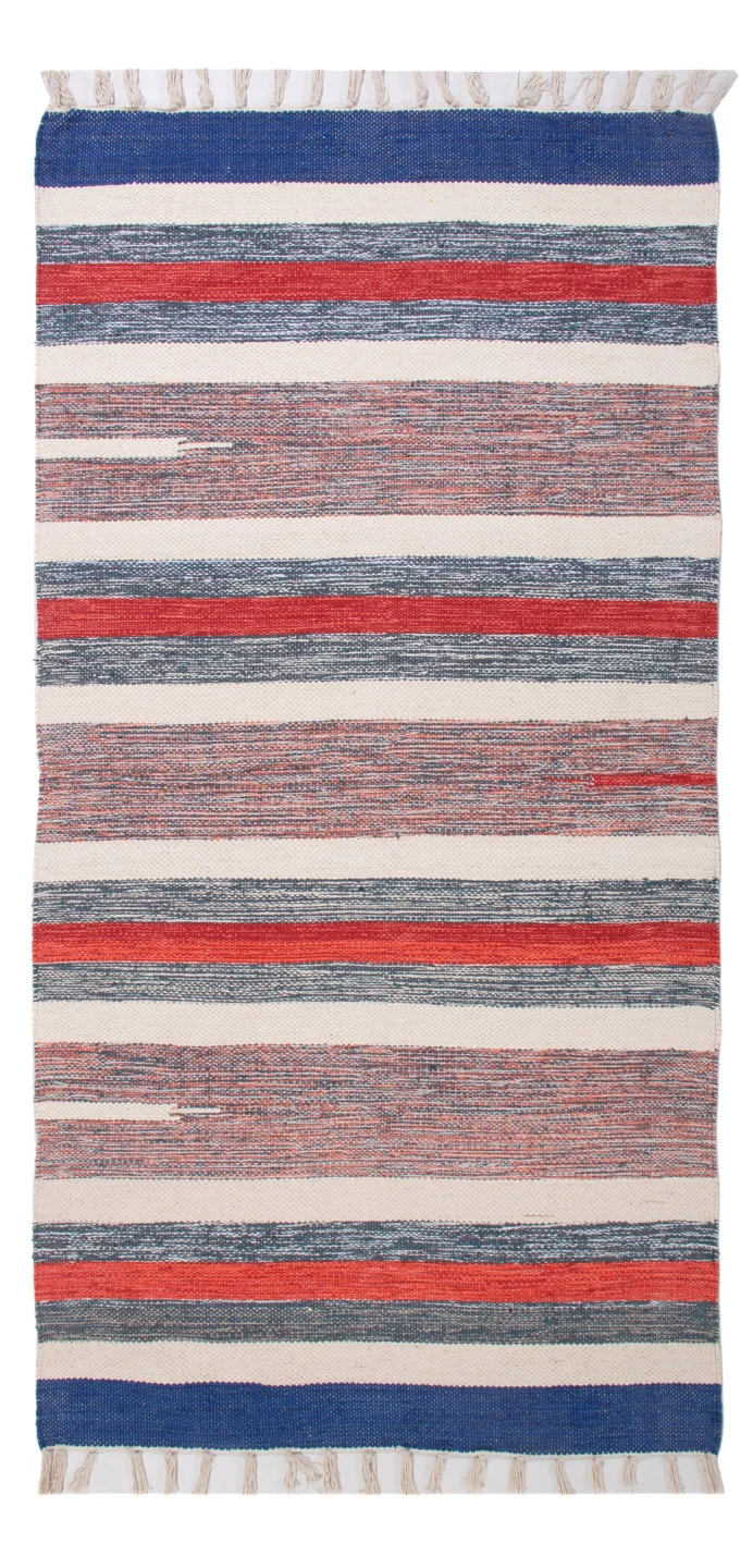 Kelim Modern Teppich 70x150cm - mehrfarbig