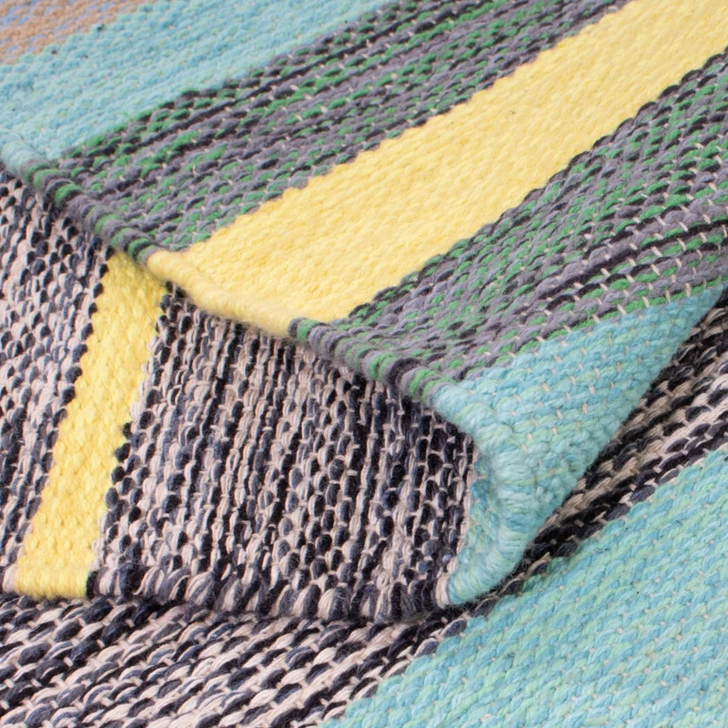 Kelim Modern Teppich 70x150cm - mehrfarbig