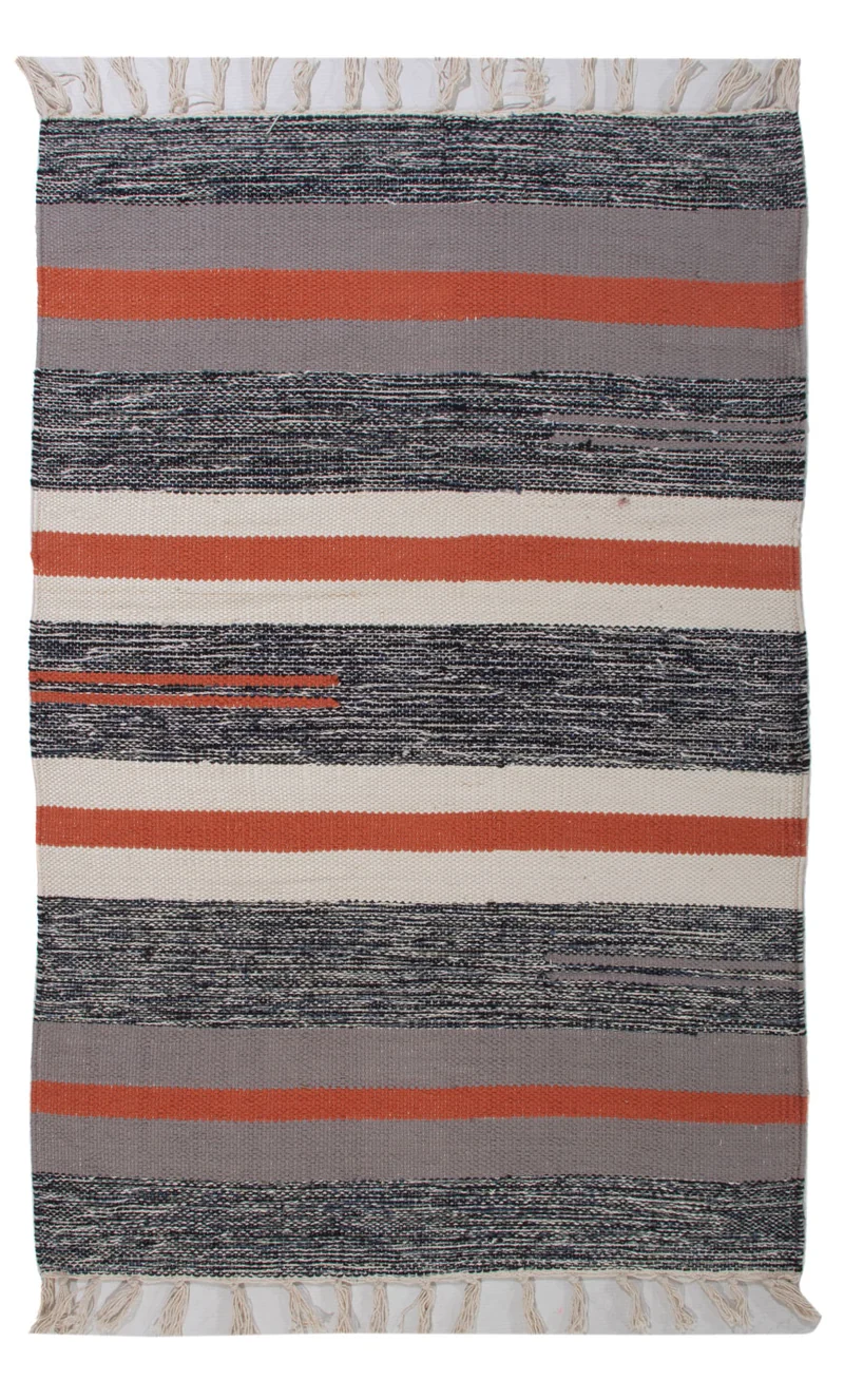 Kelim Modern Teppich 60x90cm - mehrfarbig