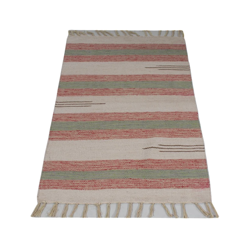 Kelim Modern Teppich 60x90cm - mehrfarbig
