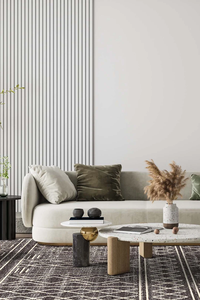 Raya Graphit Teppich